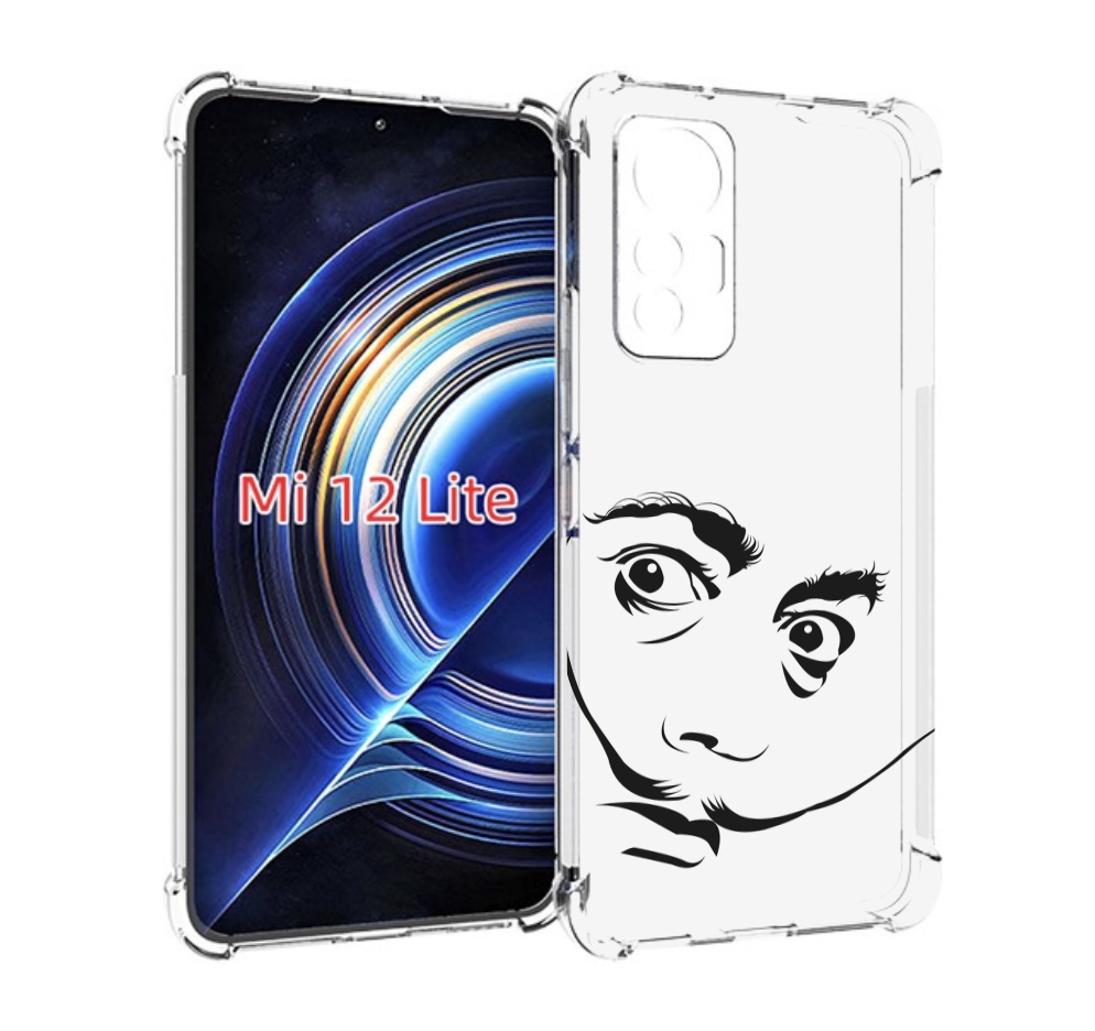 

Чехол MyPads мужчина с длинными усами для Xiaomi 12 Lite, Прозрачный, Tocco