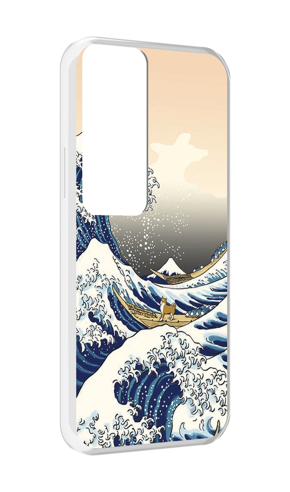 

Чехол MyPads собаки-на-плоту для Tecno Pova Neo 2, Прозрачный, Tocco