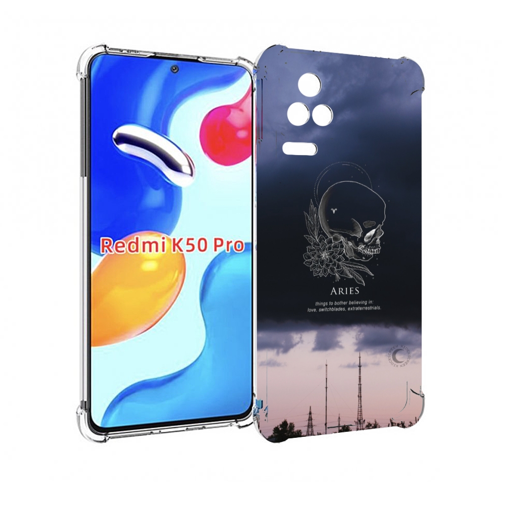 

Чехол MyPads знак-зодиака-овен-4 для Xiaomi Redmi K50/K50 Pro, Прозрачный, Tocco