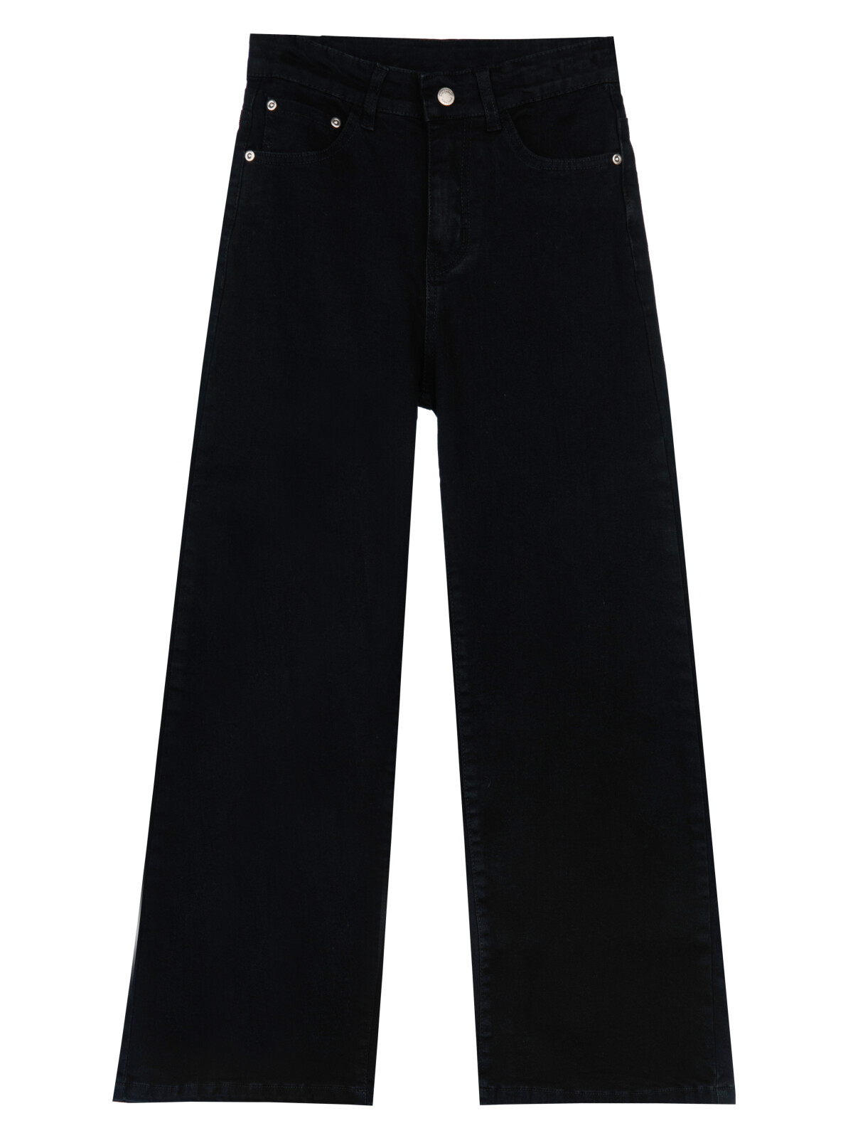 Брюки детские PlayToday текстильные джинсовые, черный размер 140
