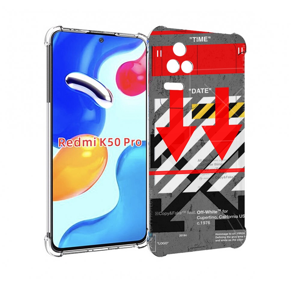 

Чехол MyPads знаки-логотипы для Xiaomi Redmi K50/K50 Pro, Прозрачный, Tocco