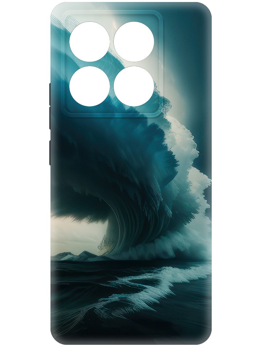 

Чехол-накладка Krutoff Soft Case Торнадо для Xiaomi 14T Pro черный