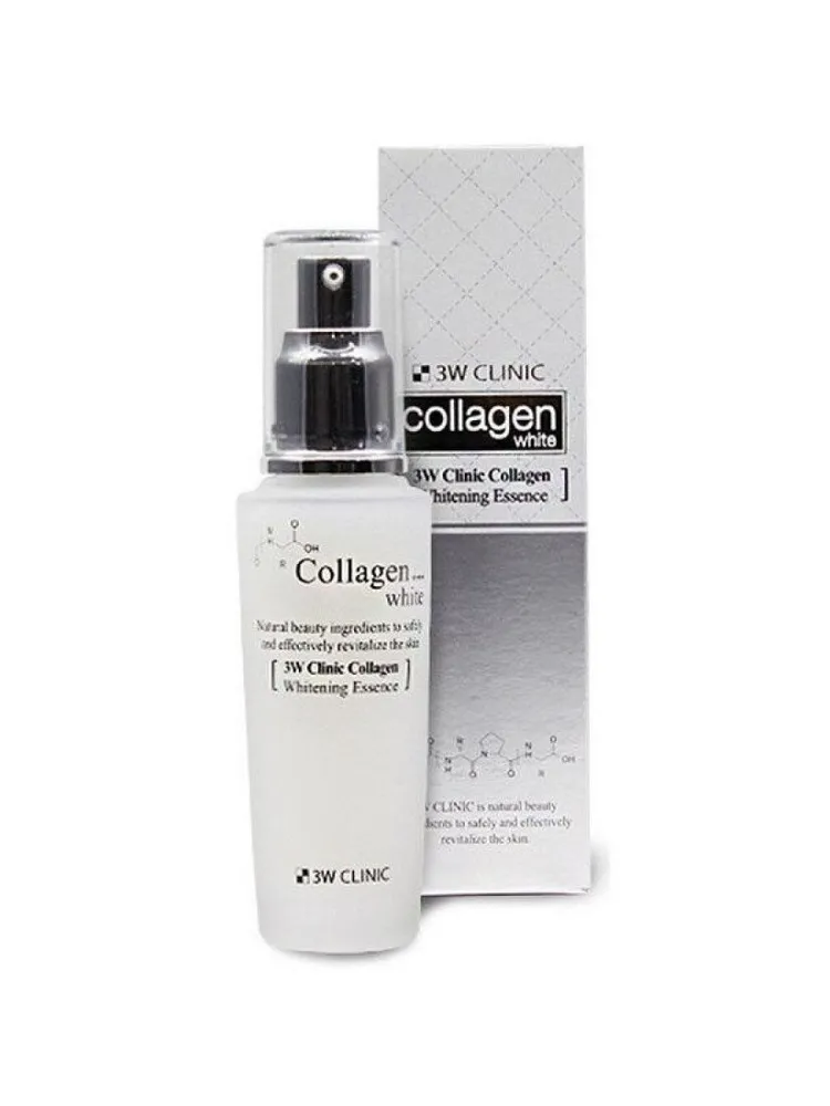 Эссенция для лица 3W CLINIC Collagen Whitening Essence, 50 мл ёлка фиброоптическая пучок 90 см d нижнего яруса 45 см 80 веток