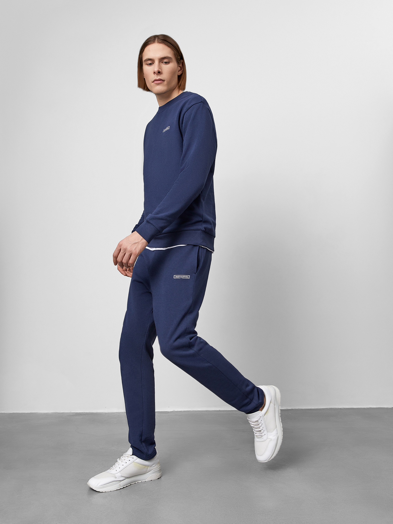 

Свитшот мужской Just Clothes 000000409 синий 54-56 RU, 000000409