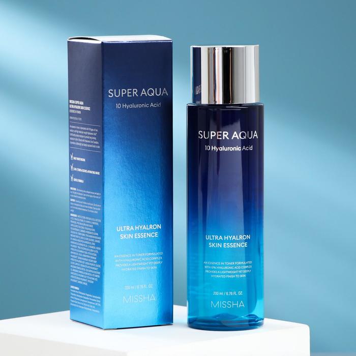 

Эссенция MISSHA Super Aqua Ultra Hyalron Skin Essence увлажняющая, 200 мл