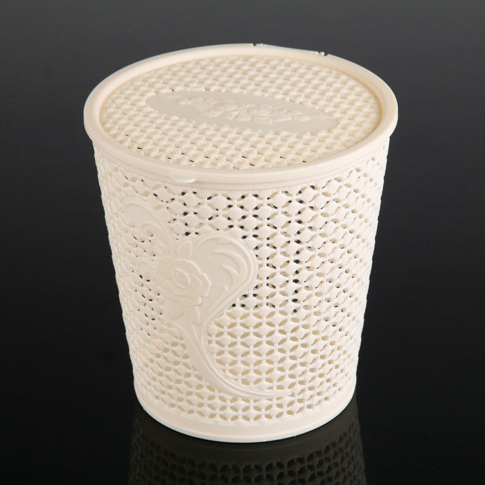 

Контейнер для хранения с крышкой «Туесок», 18×17,5×18 см, цвет МИКС