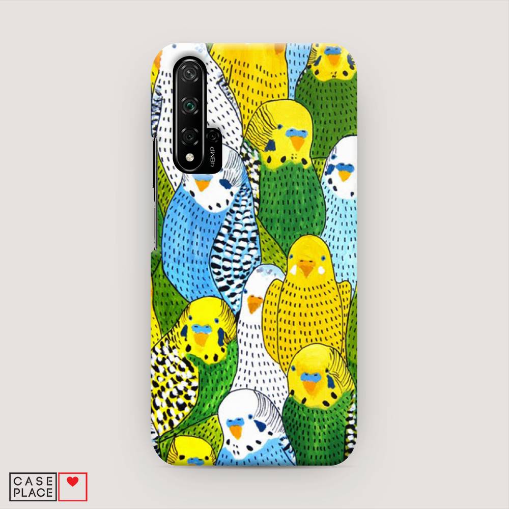 

Чехол Awog "Попугаи" для Honor 20, 69520-1