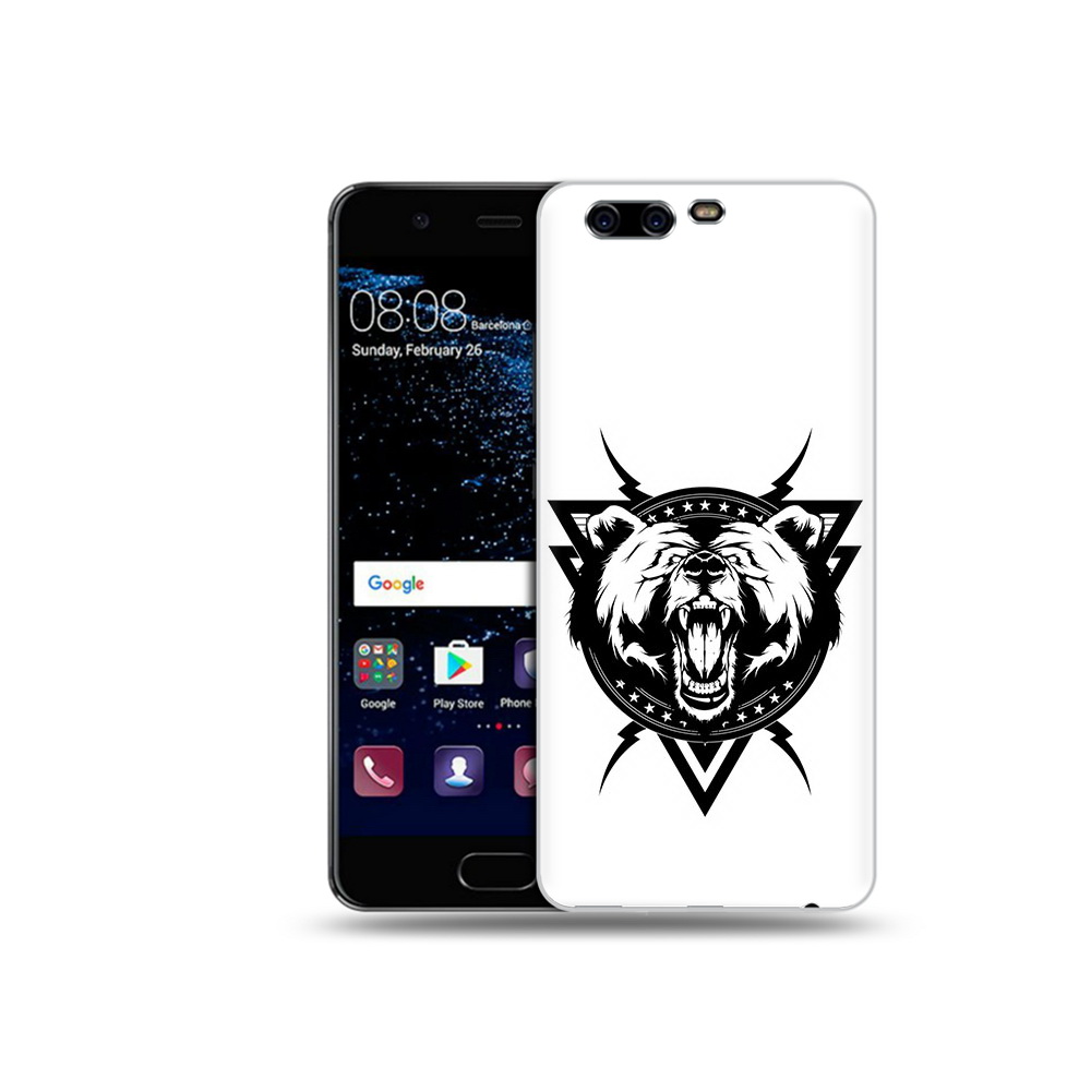

Чехол MyPads Tocco для Huawei P10 медведь в треугольнике (PT60870.50.464), Прозрачный, Tocco