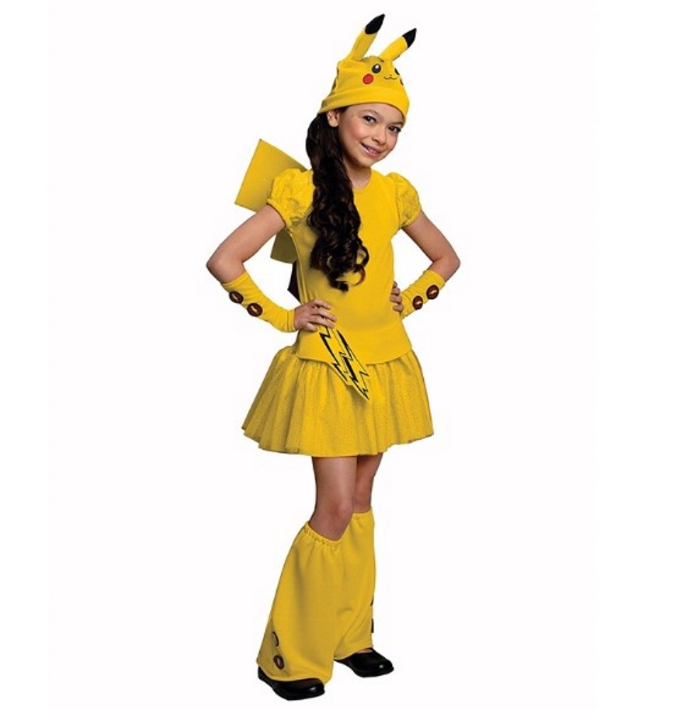 

Костюм для девочки Пикачу (Pikachu)