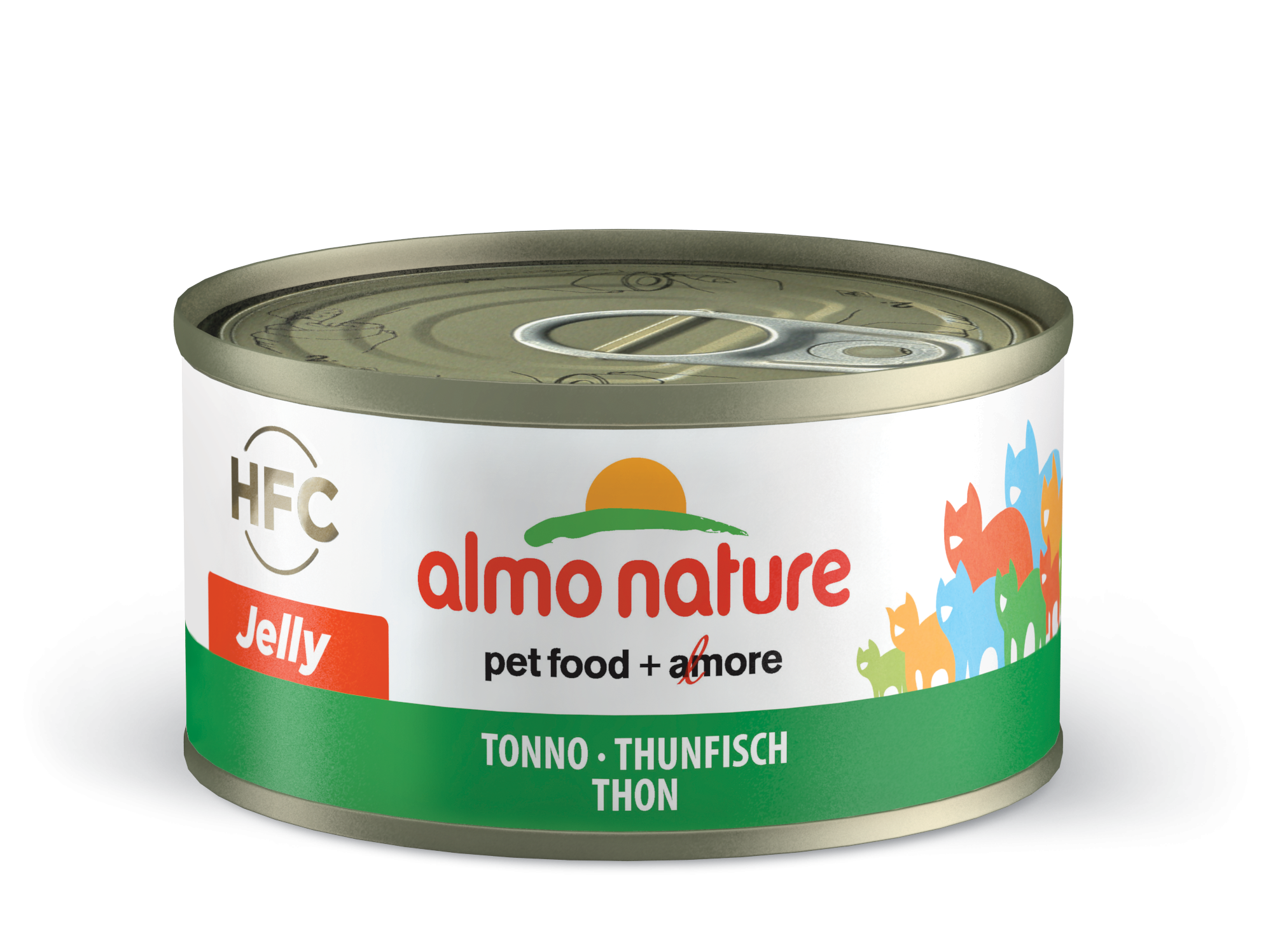 фото Влажный корм для кошек almo nature hfc adult tuna , тунец, 70г