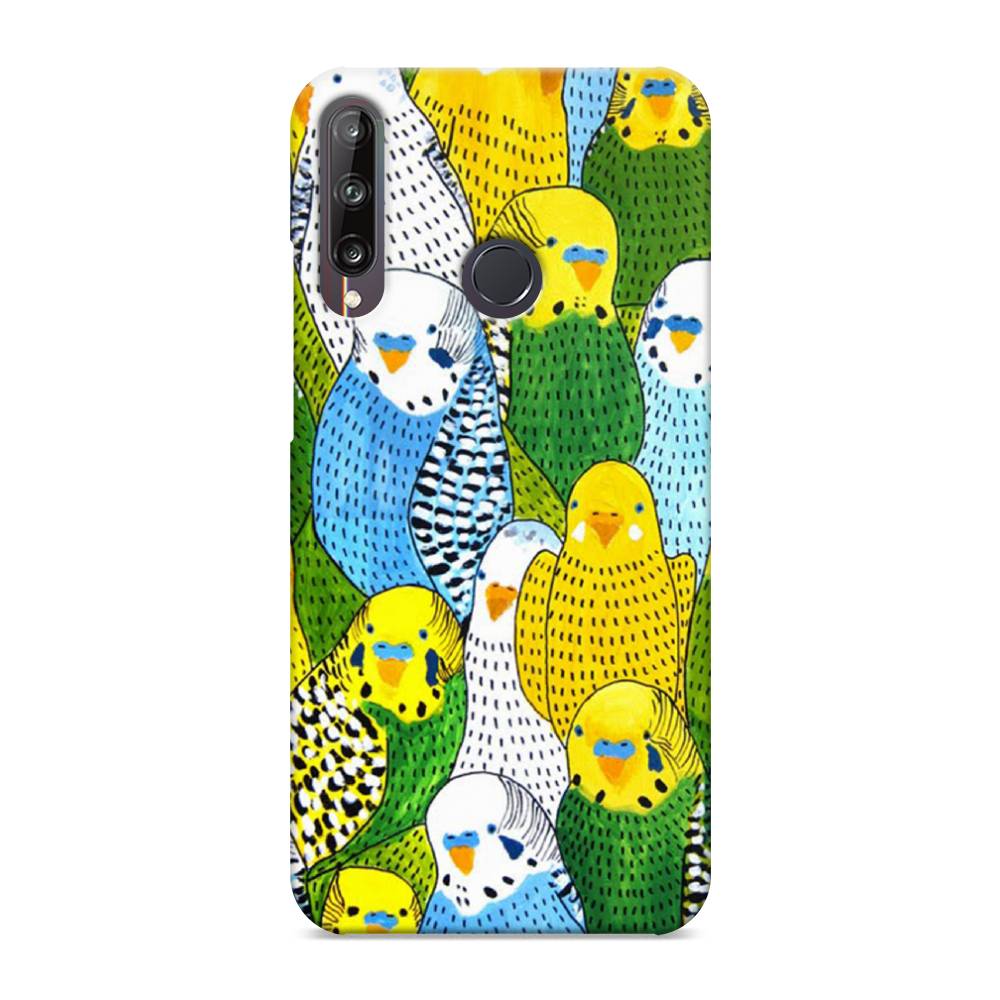 

Чехол Awog "Попугаи" для Huawei P40 lite E, 612420-1