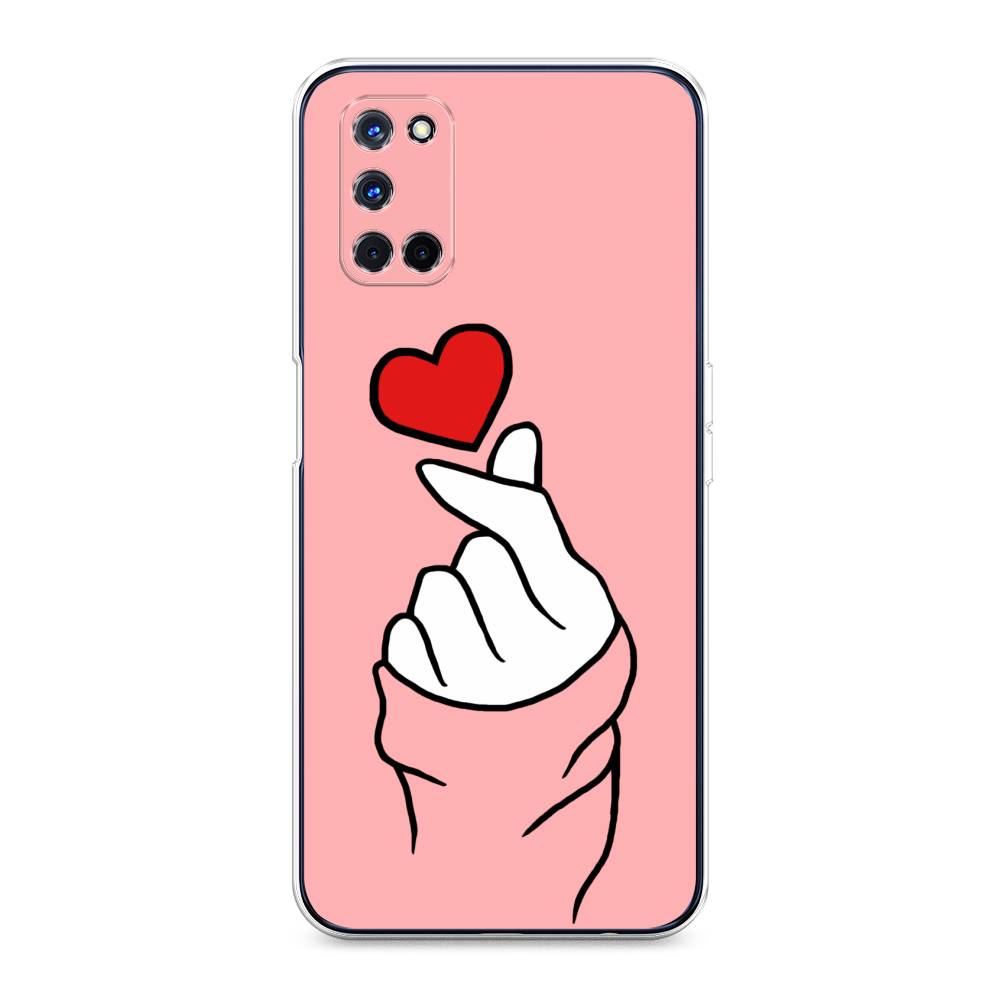 

Чехол Awog на Oppo A52/A72 "Милое сердечко", Разноцветный, 253250-7