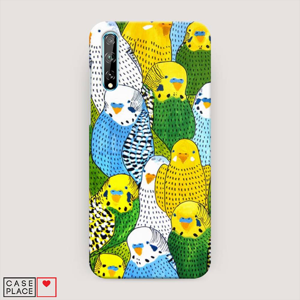 

Чехол Awog "Попугаи" для Huawei Y8p