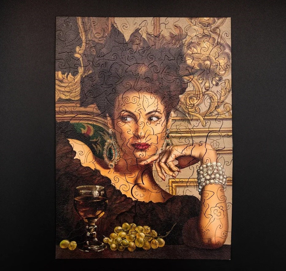 

Puzzloman Деревянный пазл Прекрасная Леди Puzzloman Noble Women 161 элемент