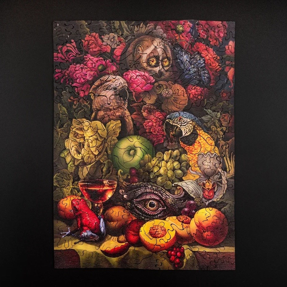 

Puzzloman Деревянный пазл Экзотический Натюрморт Puzzloman Exotic Still Life 142 элемента