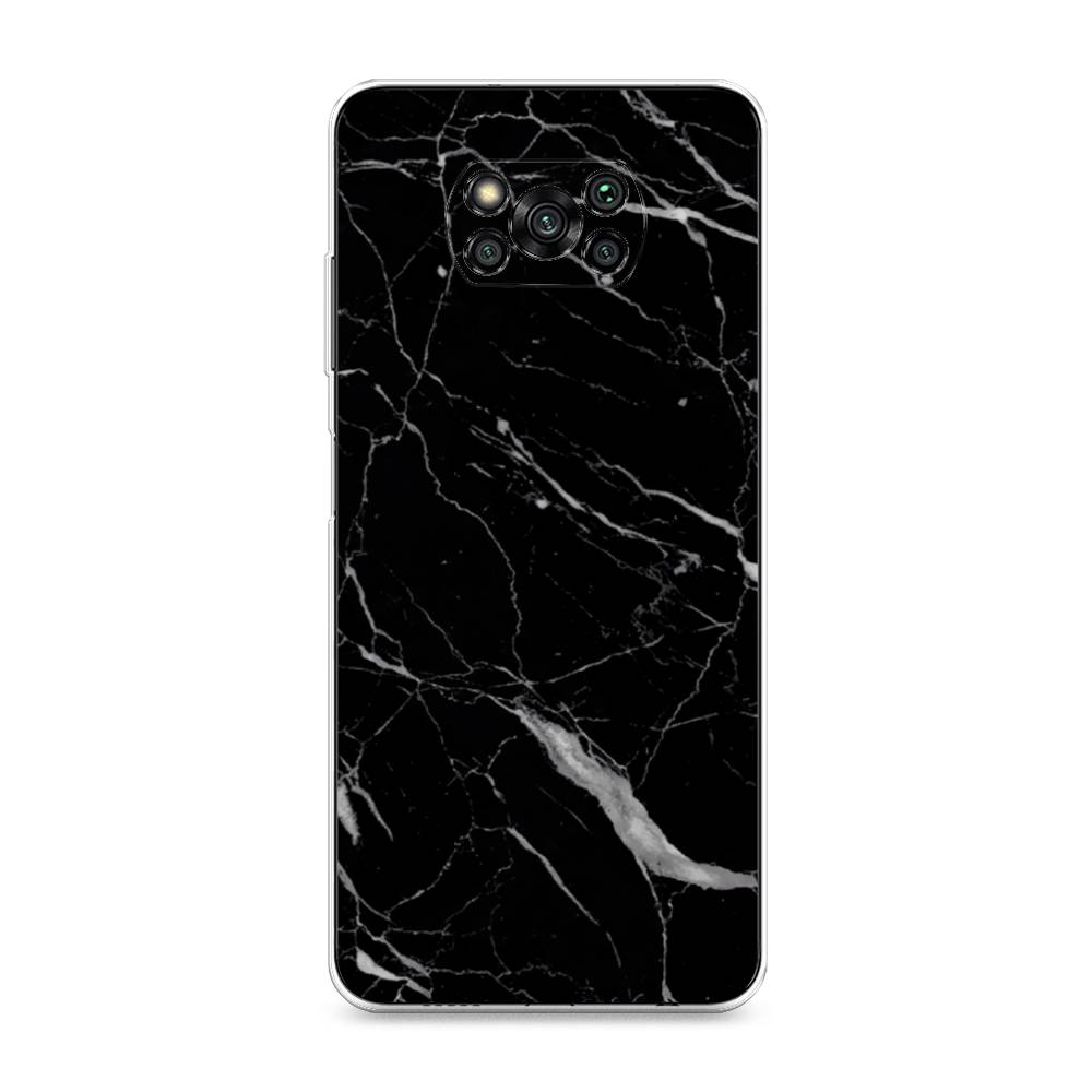 

Чехол Awog на Poco X3/X3 Pro "Черный минерал", 310650-3
