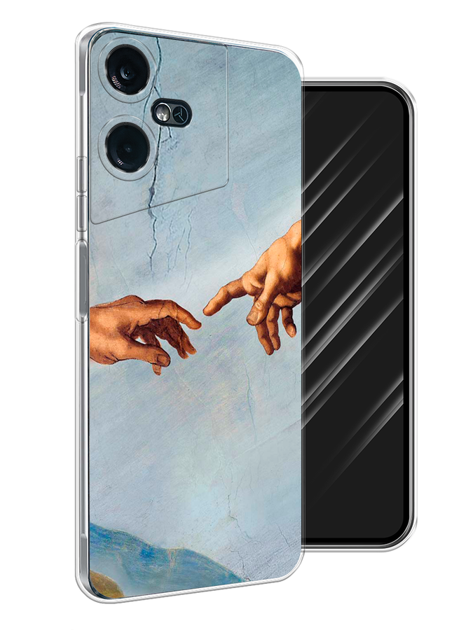 

Чехол Awog на Tecno Pova Neo 3 "Сотворение Адама", Голубой;коричневый;серый, 304450-9