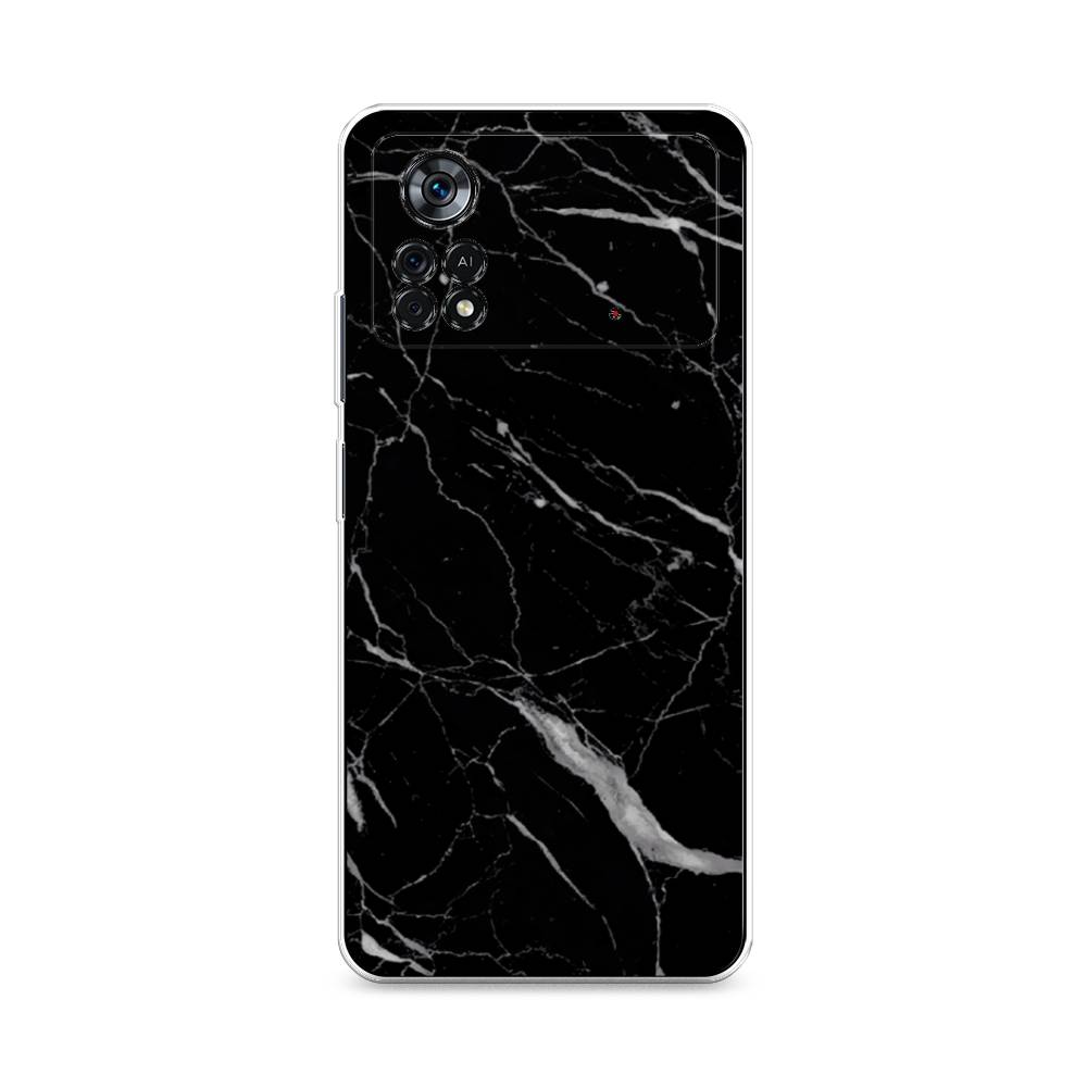 

Чехол Awog на Poco X4 Pro 5G "Черный минерал", 313150-3