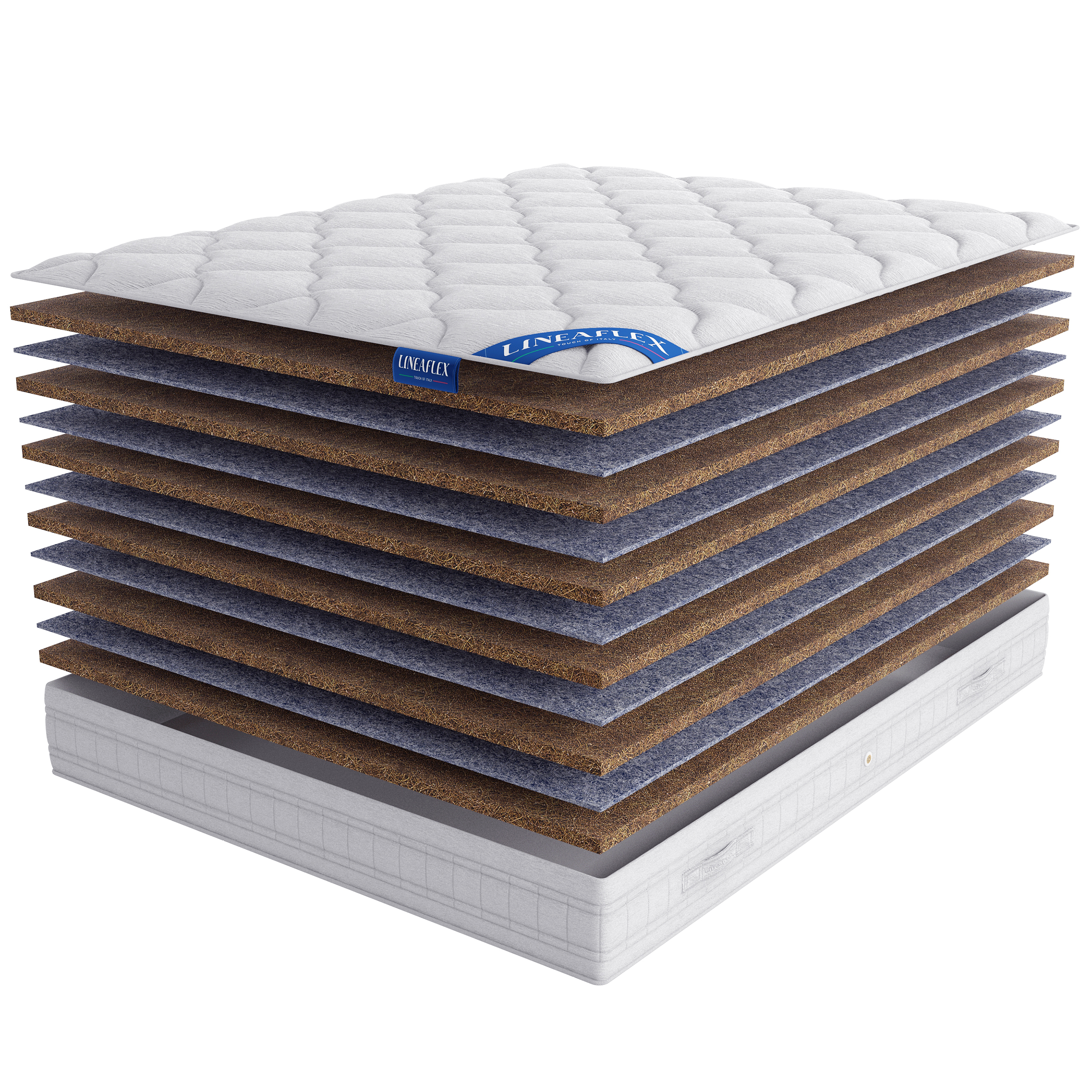 

Матрас Lineaflex Dalia 140х190, Бежевый;белый;серый;серебристый, Dalia