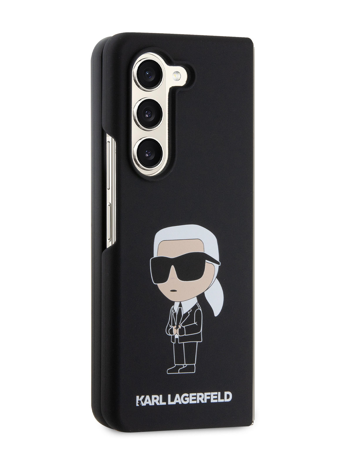 

Чехол Karl Lagerfeld для Galaxy Z Fold5 с принтом NFT Karl Ikonik Hard Black, Черный