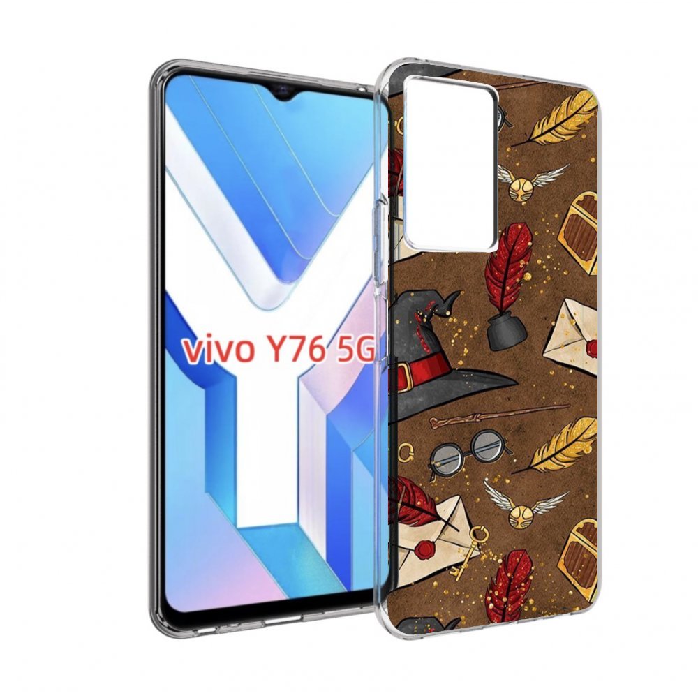 

Чехол MyPads гарри-поттер-вайб для Vivo Y76 5G, Прозрачный, Tocco