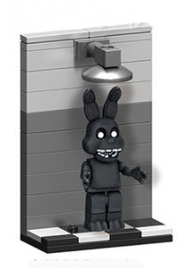 

Конструктор Бонни и служебная дверь 41 деталь из игры Five Nights at Freddy