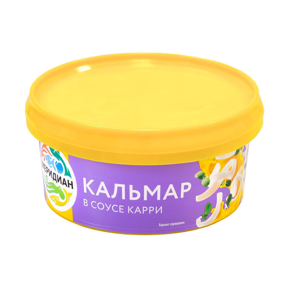 

Кальмар Меридиан соус карри соломка охлажденный 180 г