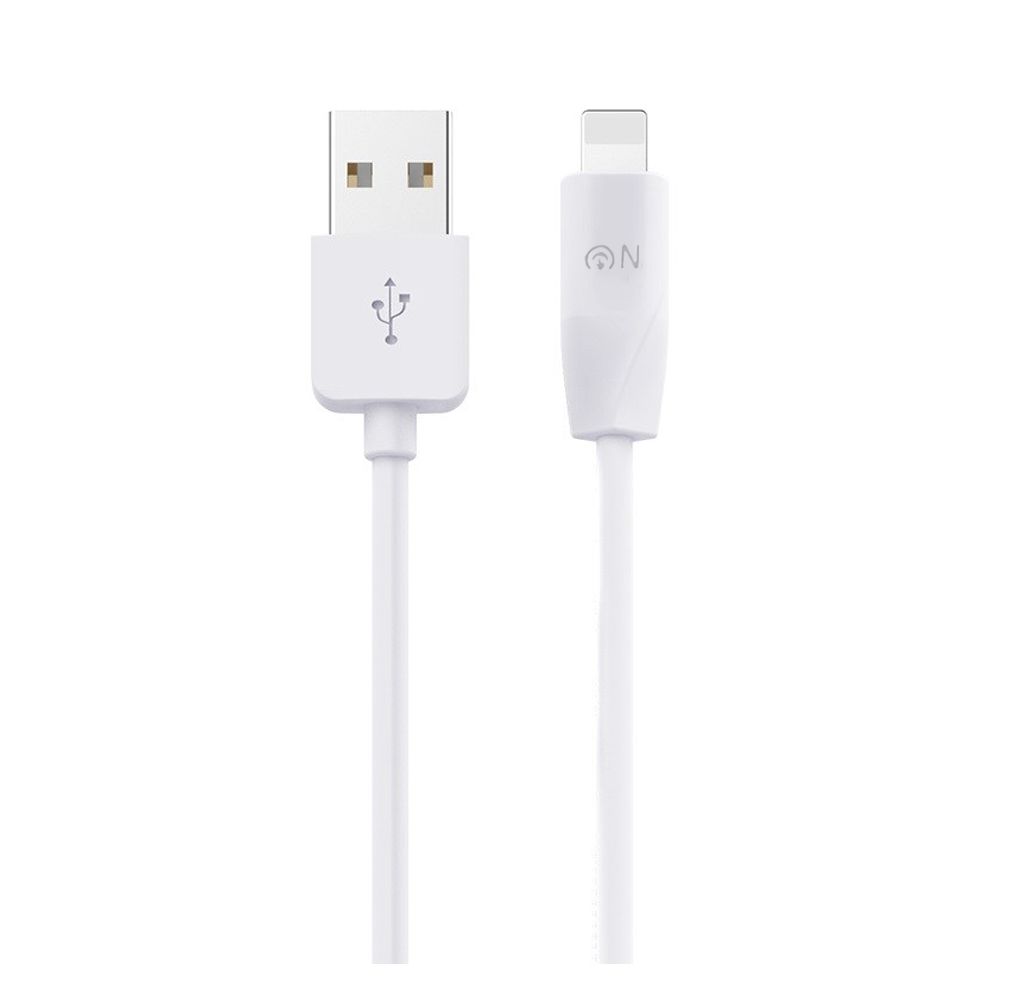 фото Кабель lightning - usb faison 1 м белый