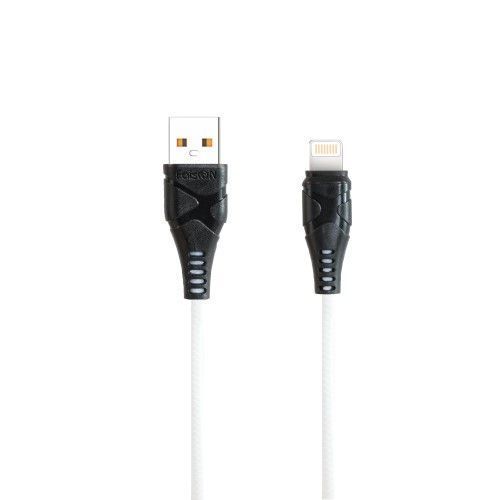 фото Кабель lightning - usb faison 1 м белый