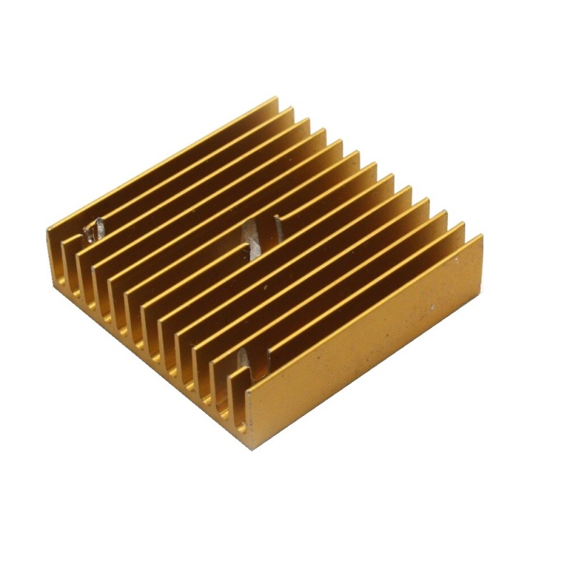 

Радиатор для экструдера MK7MK8, золотой, 40x40x11