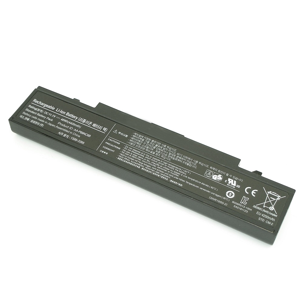 фото Аккумуляторная батарея для ноутбука samsung r420 r510 r580 (aa-pb9nc6b) 48wh oem