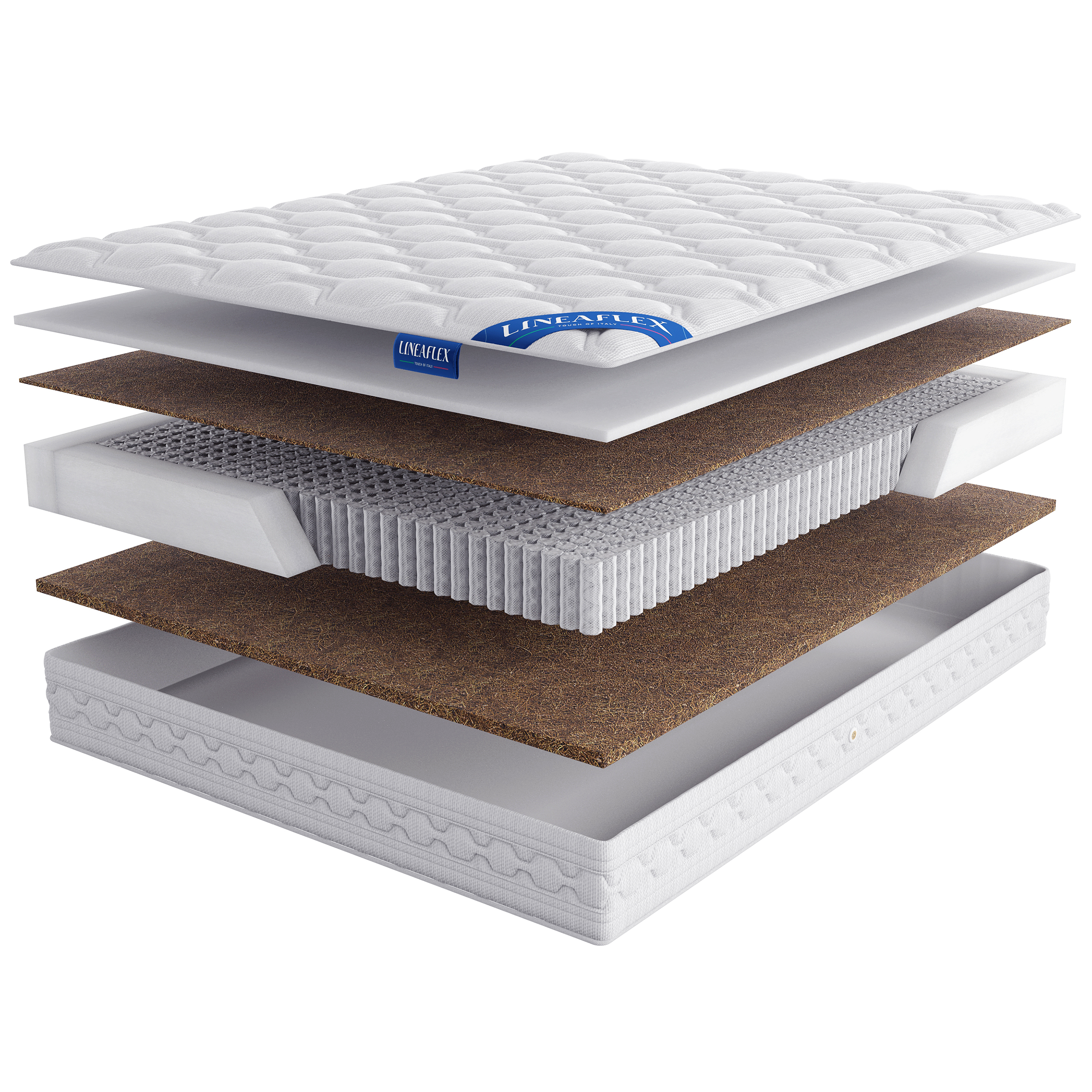 

Матрас Lineaflex Cosma 180х200, Бежевый;белый;серый;серебристый, Cosma