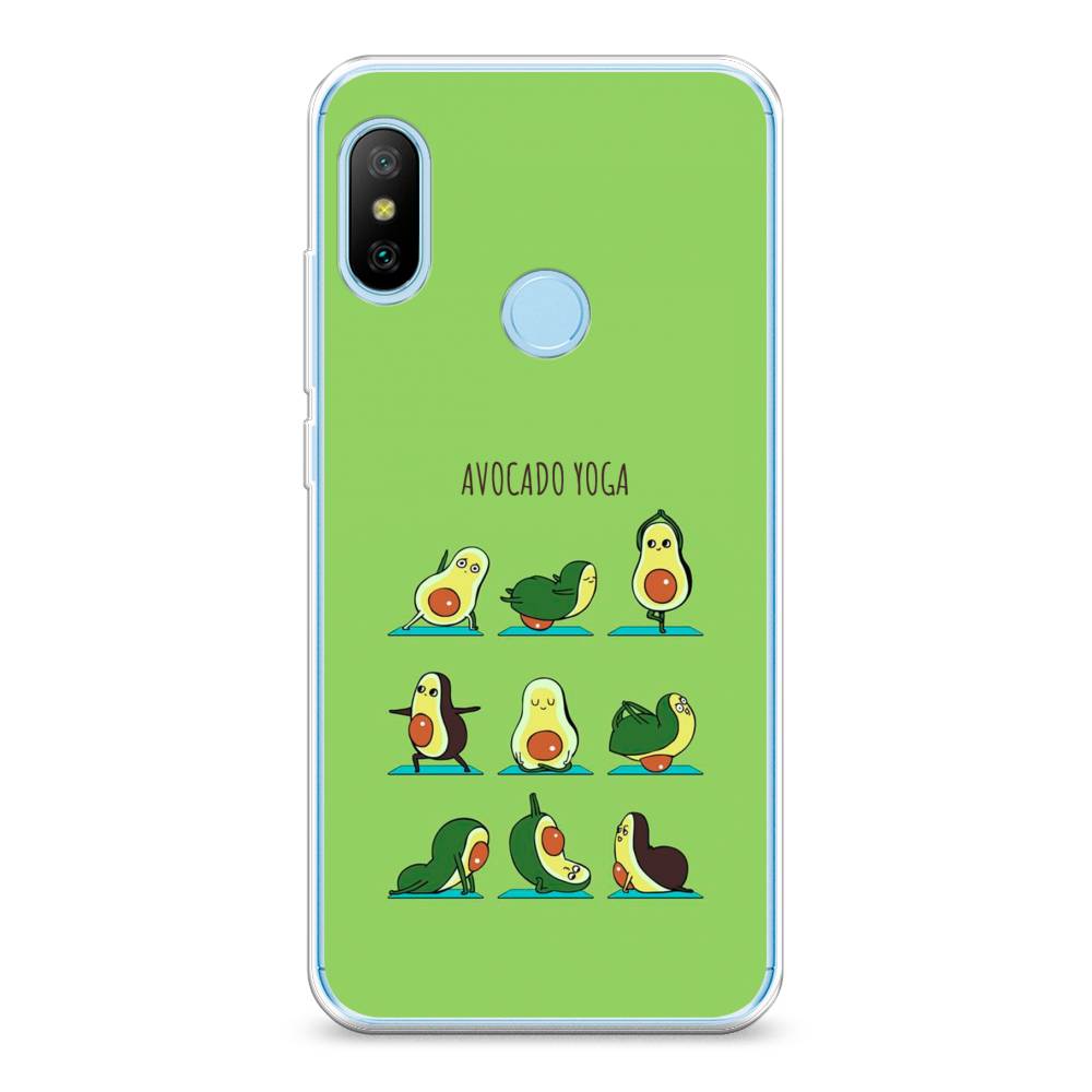 

Чехол Awog на Xiaomi A2 Lite/Redmi 6 Pro "Авокадо йога", Разноцветный, 34050-10