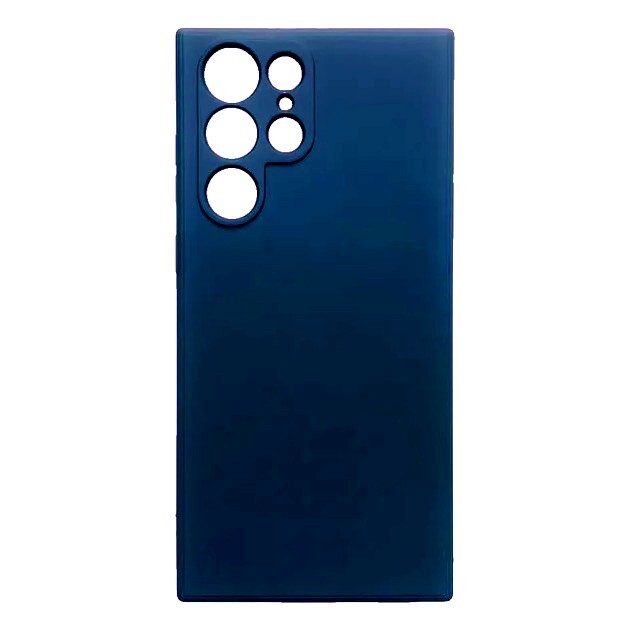 

Чехол для Samsung S22 Ultra синий, силикон (IS006990)