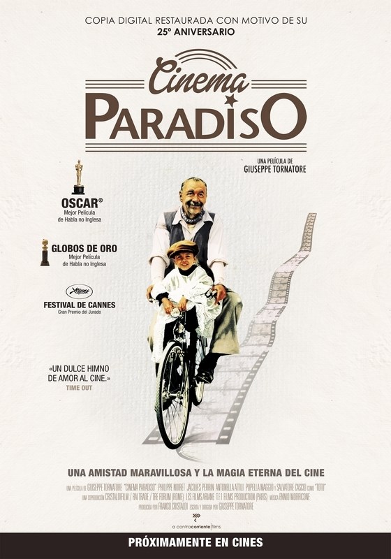 

Постер к фильму "Новый кинотеатр «Парадизо»" (Nuovo Cinema Paradiso) A2