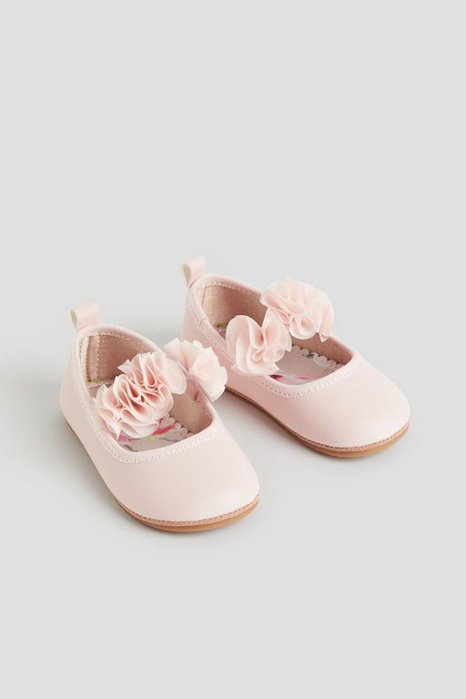 

Балетки детские H&M 1216446, Светло-розовый, 24, 1216446
