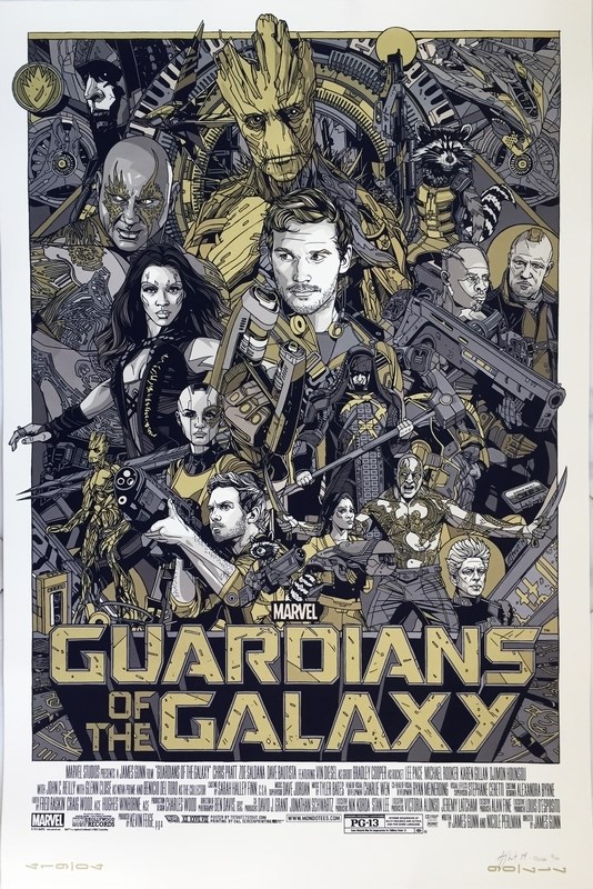 

Постер к фильму "Стражи Галактики" (Guardians of the Galaxy) 50x70 см