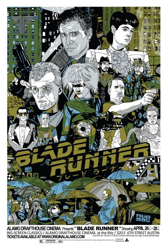 

Постер к фильму "Бегущий по лезвию" (Blade Runner) 50x70 см