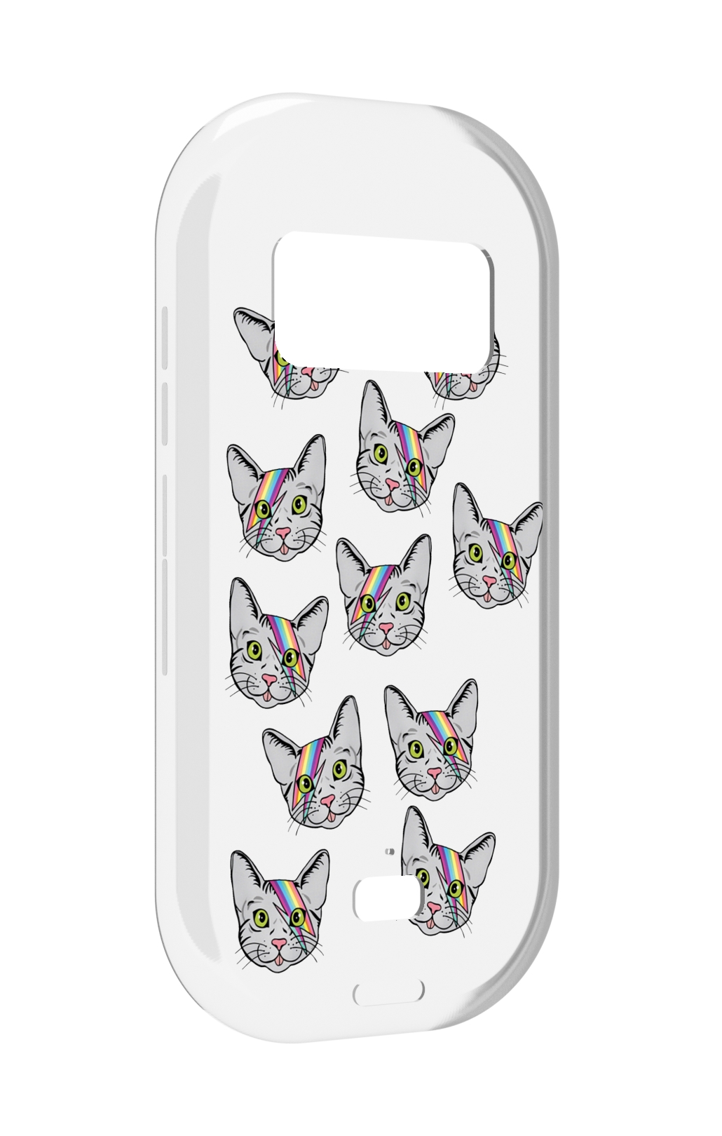 

Чехол MyPads кот-с-молнией-на-лбу для UleFone Armor 15, Прозрачный, Tocco