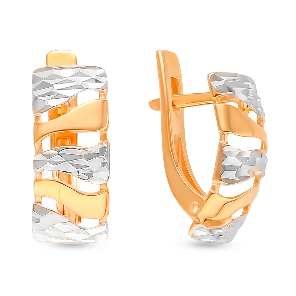 

Серьги из красного золота 585Gold 4300135310, 4300135310