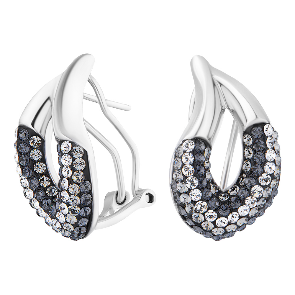 

Серьги из серебра с swarovski ЮВЕЛИР КАРАТ 0974C12F009, 0974C12F009