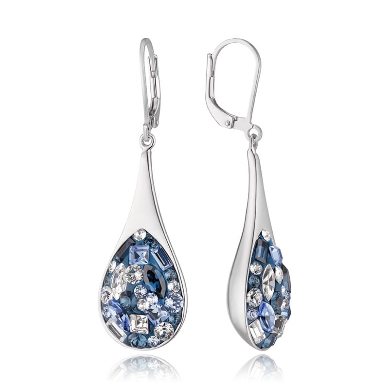 

Серьги из серебра с swarovski ЮВЕЛИР КАРАТ 0679C04096, 0679C04096
