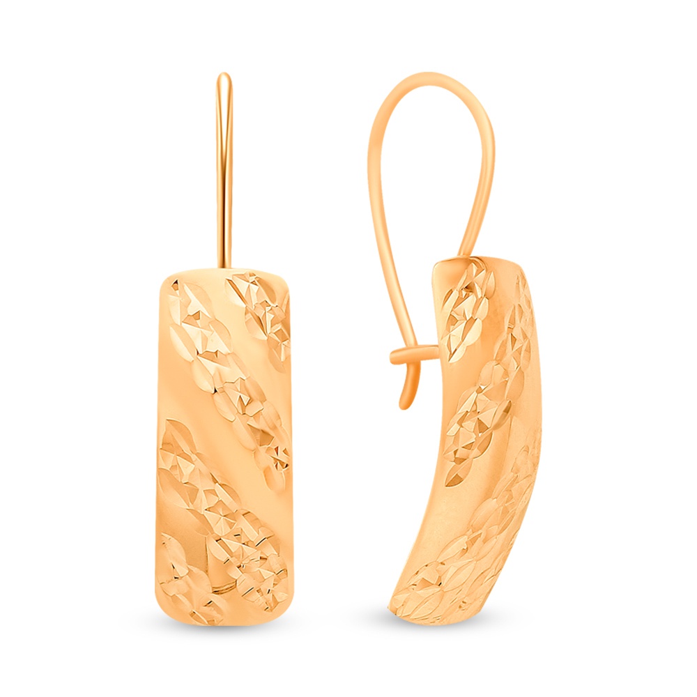 

Серьги из красного золота 585Gold 4300138637, 4300138637