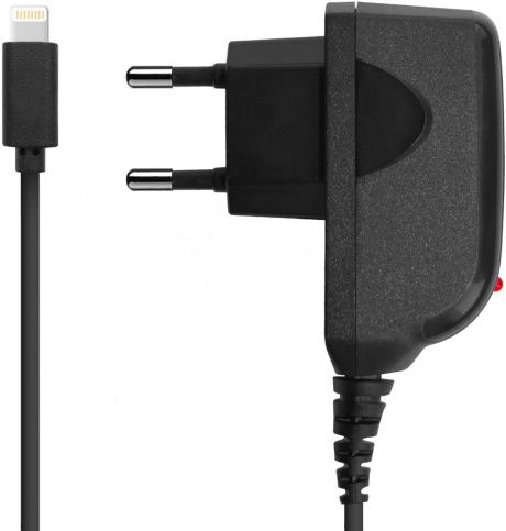 

СЗУ W.O.L.T. 2А встроенный кабель 8-pin Lightning 0,7м черный (WTCA51)