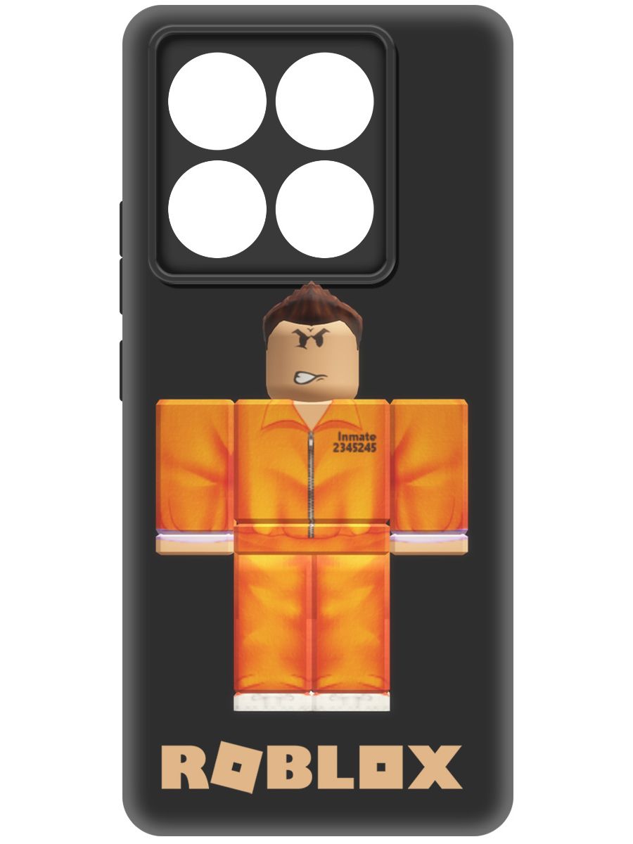 

Чехол-накладка Krutoff Soft Case Roblox-Заключенный для Xiaomi 14T Pro черный