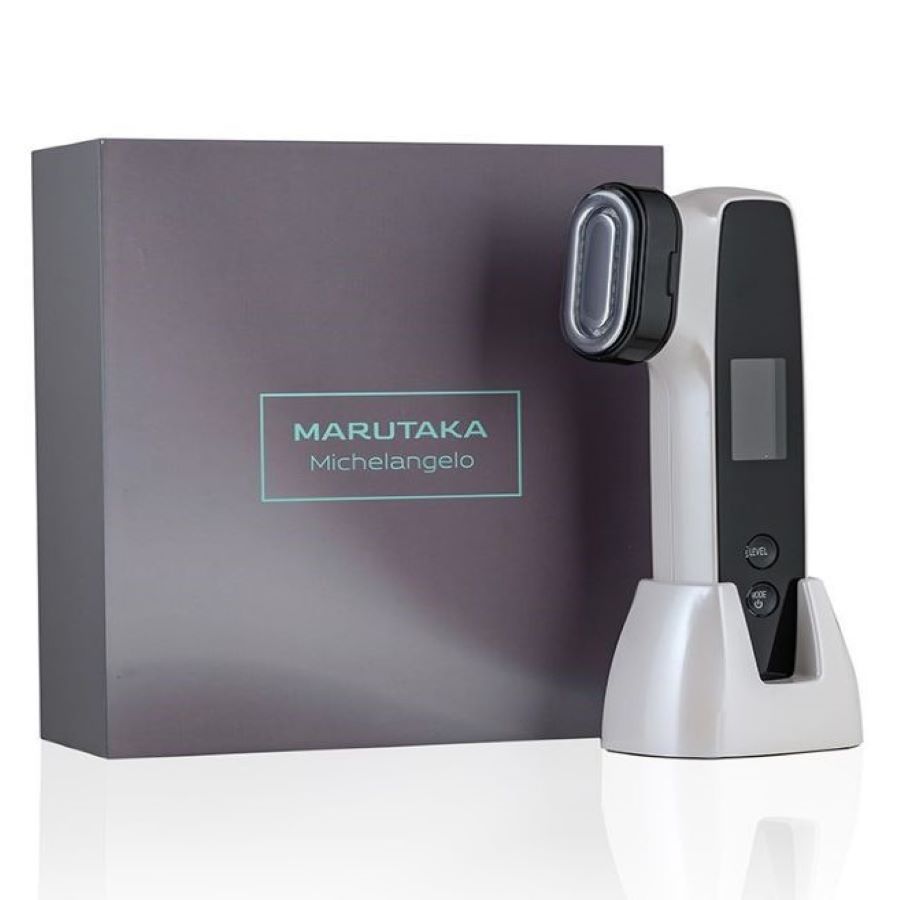 Антивозрастной прибор Marutaka с чехлом и адаптером для ухода за кожей лица satisfyer клиторальный стимулятор с вибрацией curvy 1