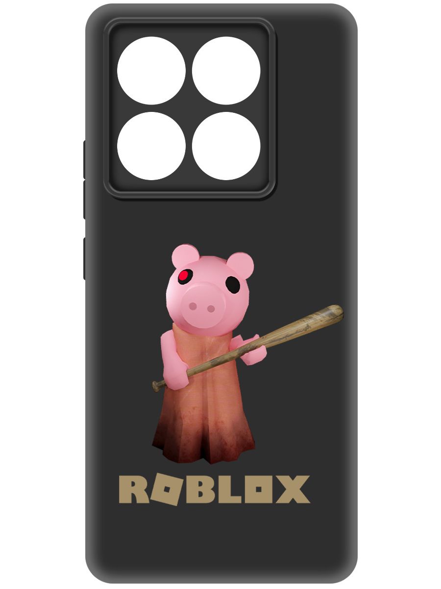

Чехол-накладка Krutoff Soft Case Roblox-Пигги для Xiaomi 14T Pro черный