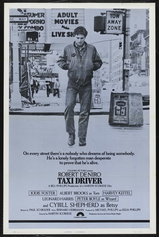 

Постер к фильму "Таксист" (Taxi Driver) A1