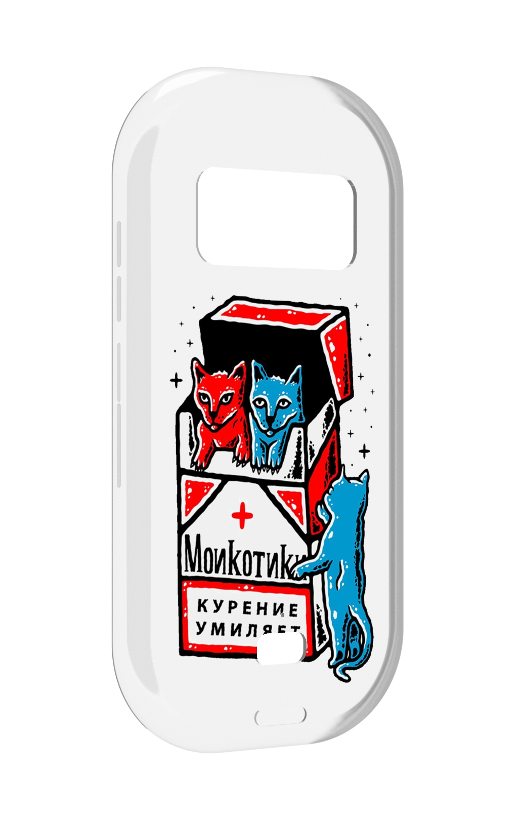 

Чехол MyPads красно-синие-коты для UleFone Armor 15, Прозрачный, Tocco