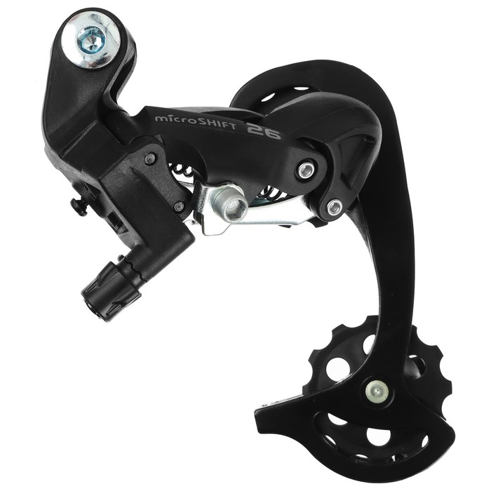 

Переключатель задний Microshift RD-M26S 7-8 ск, под болт, короткая лапка, RD-M26S